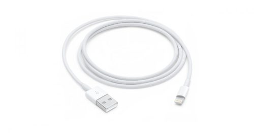 Apple iPhone Lightning eredeti, gyári USB töltő- és adatkábel 1 m-es vezetékkel - Lightning - MD818ZM/A (ECO csomagolás)