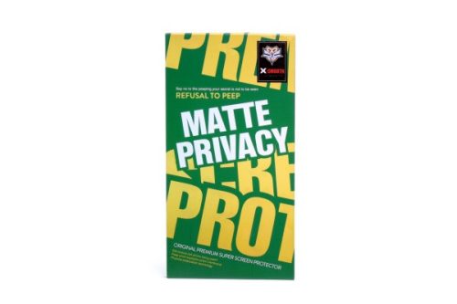 FMF PRIVACY IPHONE 12 MINI 5.4 MATT ÜVEGFÓLIA FEKETE