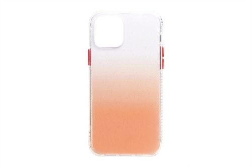 SZÍNÁTMENETES TPU SZÉLŰ PC TOK IPHONE 12 MINI 5.4 SÁRGA