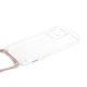 YOOUP CORD IPHONE 13 PRO 6.1 ZSINÓROS TPU TOK CLEAR-ROSE GOLD