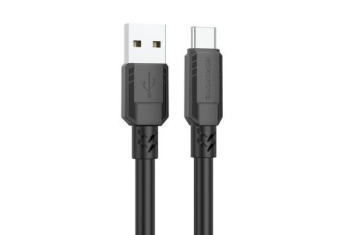 BOROFONE BX81 USB TYPE-CKÁBEL 1 MÉTER FEKETE