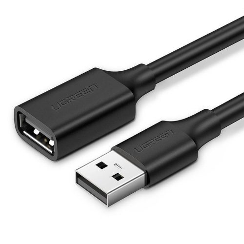 UGREEN US103 USB 2.0 hosszabbító kábel, 5 m (fekete)