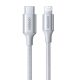 kábel Lightning to USB-C 2.0 UGREEN 3A US304, 1m