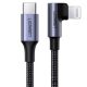 Lightning to USB-C 2.0 Angled kábel UGREEN US305, 3A, 1.5m