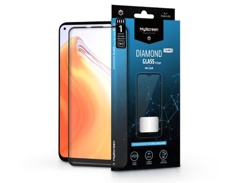 Xiaomi Mi 10T 5G/10T Pro 5G edzett üveg képernyővédő fólia - MyScreen Protector Diamond Glass Lite Edge2.5D Full Glue - black