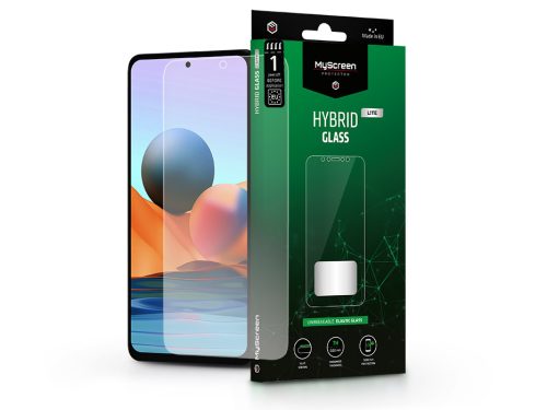 Xiaomi Redmi Note 10 Pro/10 Pro Max rugalmas üveg képernyővédő fólia - MyScreen Protector Hybrid Glass Lite - transparent