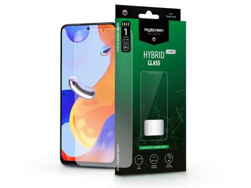 Xiaomi Redmi Note 11 Pro 5G rugalmas üveg képernyővédő fólia - MyScreen         Protector Hybrid Glass Lite - transparent