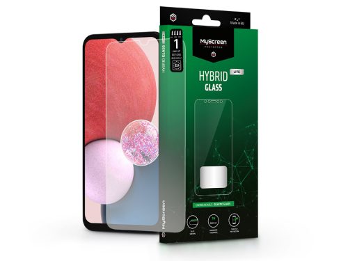 Samsung A135F Galaxy A13 4G/Galaxy A13 5G rugalmas üveg képernyővédő fólia -    MyScreen Protector Hybrid Glass Lite - transparent