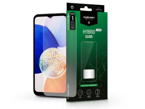 Samsung A146B Galaxy A14 5G rugalmas üveg képernyővédő fólia - MyScreen         Protector Hybrid Glass  Lite - transparent