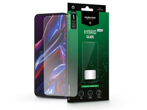 Xiaomi Poco X5 5G rugalmas üveg képernyővédő fólia - MyScreen  Protector Hybrid Glass Lite - transparent