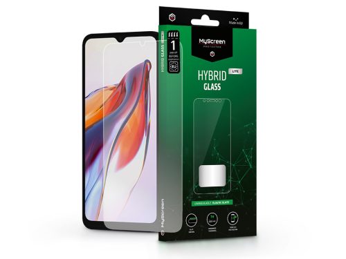 Xiaomi Redmi 12C rugalmas üveg képernyővédő fólia - MyScreen Protector Hybrid   Glass Lite - transparent