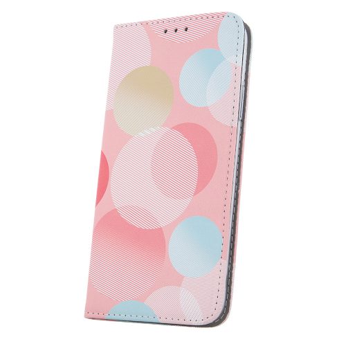 Smart Trendy Book Flip bőrtok - Apple iPhone 14 Pro - pastel circual