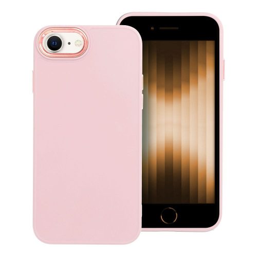 Apple iPhone 7/iPhone 8/SE 2020/SE 2022 szilikon hátlap - Frame - pink