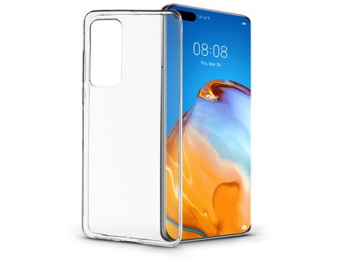 Huawei P40 szilikon hátlap - Soft Clear - transparent