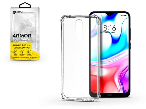 Xiaomi Redmi 8 szilikon hátlap - Roar Armor Gel - transparent