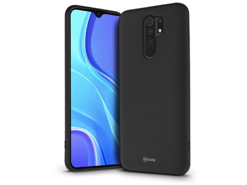 Xiaomi Redmi 9 szilikon hátlap - Roar All Day Full 360 - fekete