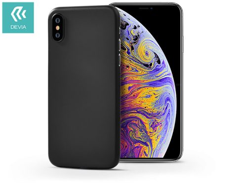 Apple iPhone XS Max hátlap - Devia Ultra-Thin - black