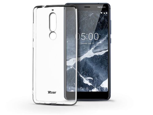 Nokia 5.1 szilikon hátlap - Roar All Day Full 360 - transparent