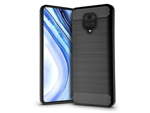 Xiaomi Redmi Note 9 Pro/Note 9 Pro Max/Note 9S szilikon hátlap - Carbon - fekete