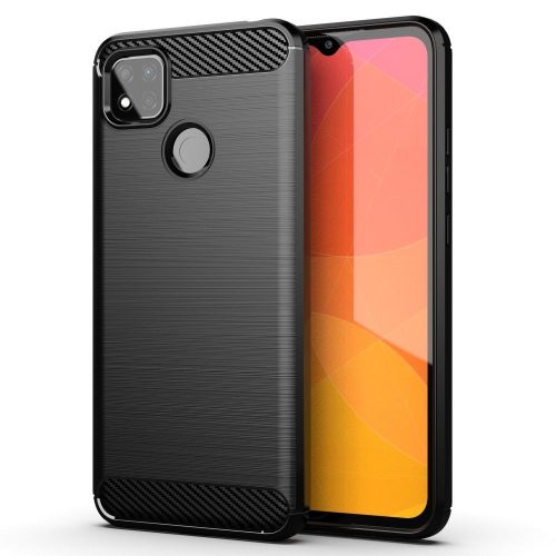 Xiaomi Redmi 9C szilikon hátlap - Carbon - fekete