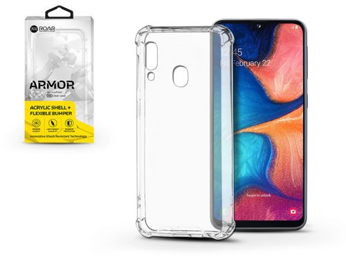 Samsung A202F Galaxy A20e szilikon hátlap - Roar Armor Gel - transparent