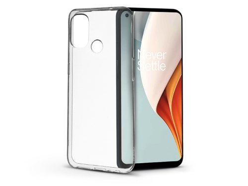 OnePlus Nord N100 szilikon hátlap - Soft Clear - transparent