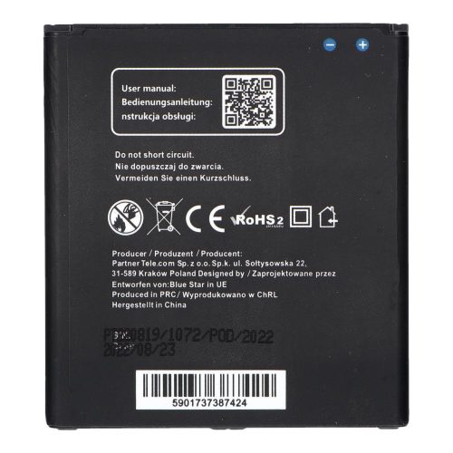 Samsung Galaxy S4 Blue Star Premium akkumulátor 2700mAh Li-Ion EB-B600BE