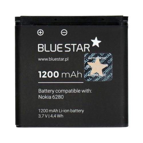 Nokia 6280 / 9300 / 6151 / N73 Blue Star Premium akkumulátor 1200mAh Li-Ion BP-6M