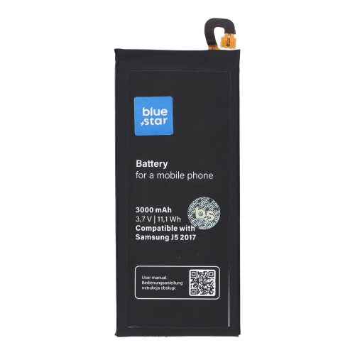 Samsung Galaxy J5 2017 / A5 2017 Blue Star Premium akkumulátor 3000mAh Li-Ion EB-BA520ABE