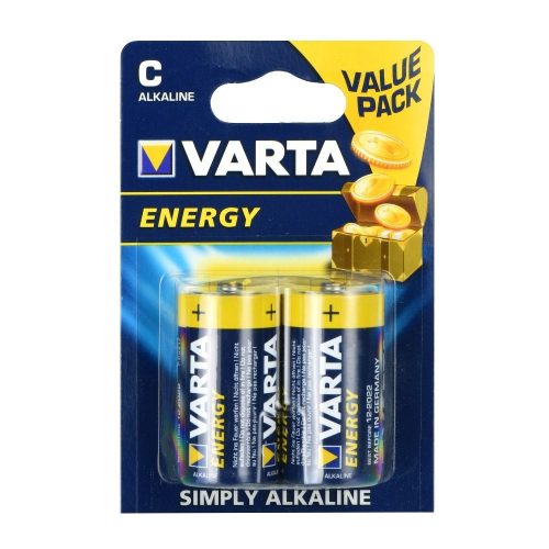 Varta Superlife R14 alkáli elem C 2 darab