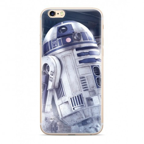 Star Wars szilikon tok - R2D2 001 Apple iPhone X / XS kék (SWPCR2D002)