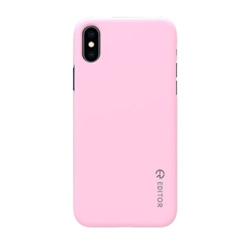 Editor Color fit Samsung G970F Galaxy S10e pink szilikon tok csomagolásban