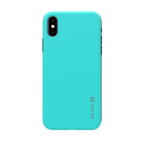 Editor Color fit Samsung A750 Galaxy A7 (2018) menta szilikon tok csomagolásban