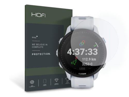 HOFI Glass Pro+ üveg képernyővédő fólia - Garmin Forerunner 955/955 Solar -     clear