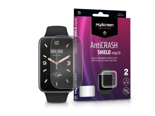 Xiaomi Mi Smart Band 7 Pro ütésálló képernyővédő fólia - MyScreen Protector     AntiCrash Shield Edge3D - 2 db/csomag - transparent