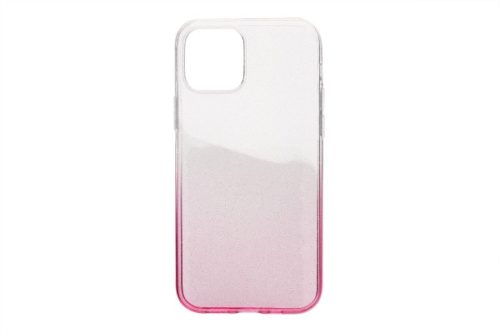 SZÍNÁTMENETES CSILLOGÓS TPU TOK IPHONE 12 / 12 PRO 6.1 PINK