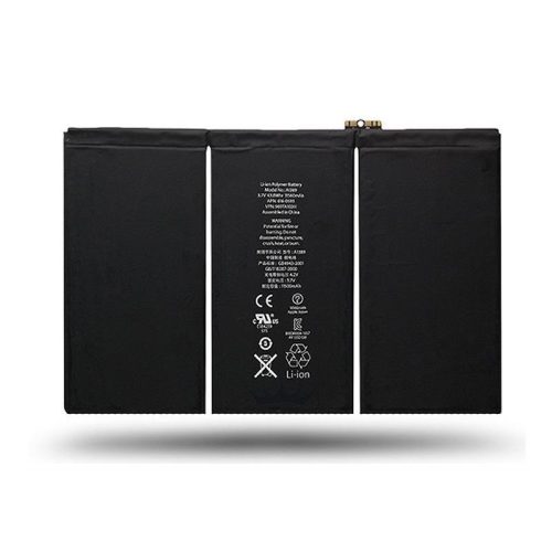 Apple iPad 3 / 4 (A1389) akkumulátor Li-Ion 5400mAh 616-0593 (gyári cellákkal)