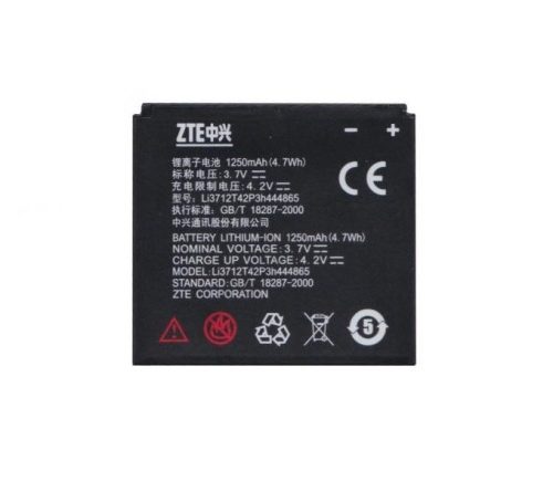 ZTE Blade gyári bontott új állapotú akkumulátor (Li3712T42P3h444865) Li-Ion 1250mAh