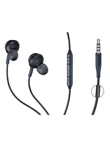 Samsung EO-IG955 G950 Galaxy S8 gyári fekete 3,5mm sztereo headset (AKG)