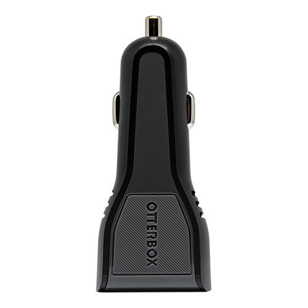 OtterBox autós dual USB 5V/5,4A/27W töltőfej (USB-C: 5V/3A/15W, USB-A: 5V/2,4A/12W)