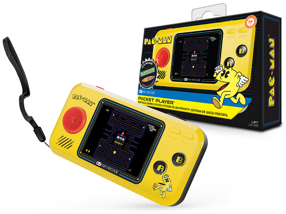 My Arcade Dgunl-3227 Mini Video Game Pac-man 3 Em 1, My Arcade, Amarelo E  Preto - Windows : : Games e Consoles