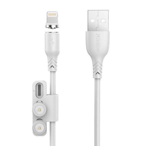 Kabel USB z magnesem Foneng X62 3w1 (biały)