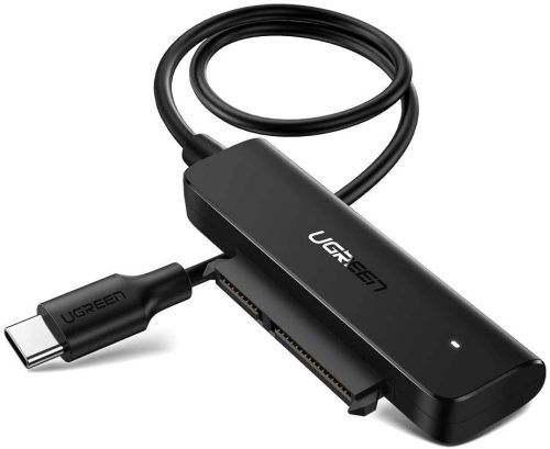 UGREEN USB-C 3.0 adapter SATA 2.5-höz, 50 cm (fekete)