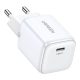 Charger UGREEN 15324 Nexode mini, USB-C, PD3.0, QC4.0, GaN, 20W (white)