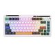 Mechanical keyboard Royal Kludge KZZI K75 pro RGB, Moment Switch (black and white)