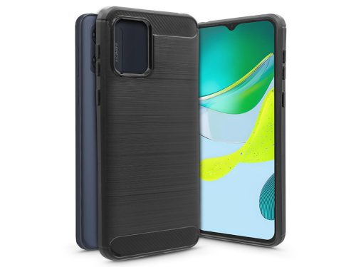 Motorola Moto E13 szilikon hátlap - Carbon - fekete