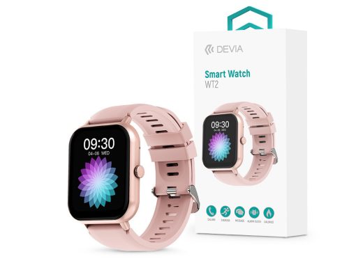 Devia WT2 Smart Watch okosóra - rózsaszín