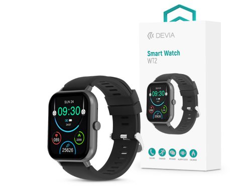 Devia WT2 Smart Watch okosóra - sötét szürke