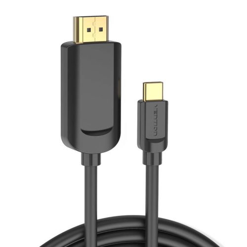 Kabel USB-C do HDMI Vention, CGUBG,  1,5m (czarny)