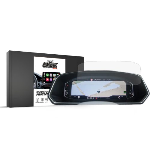 GrizzGlass CarDisplay kijelzővédő fólia - Volkswagen Passat B8 Virtual Cockpit Pro 10,25" 2020